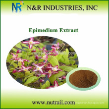 Epimedium sagittatum extrait 5% ~ 98% icariin